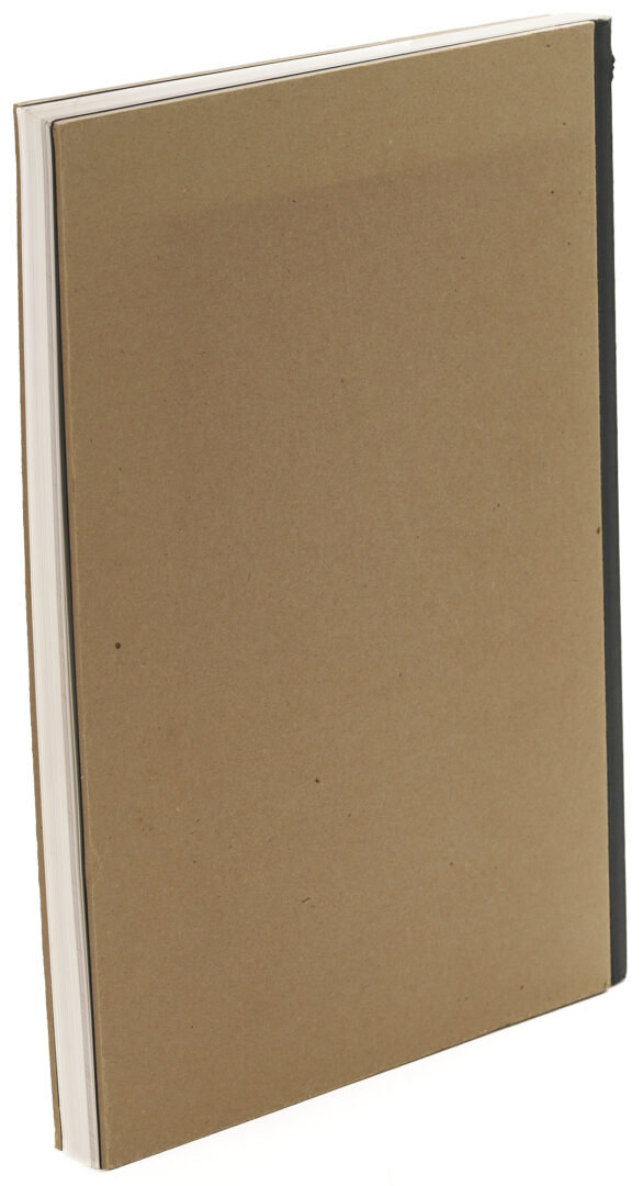 Lot 1054: 3 Carl Aubock Pieces, incl. Exhibition Book, Leaf Dish, and Treble Clef Paperclip