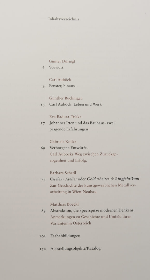 Lot 1054: 3 Carl Aubock Pieces, incl. Exhibition Book, Leaf Dish, and Treble Clef Paperclip
