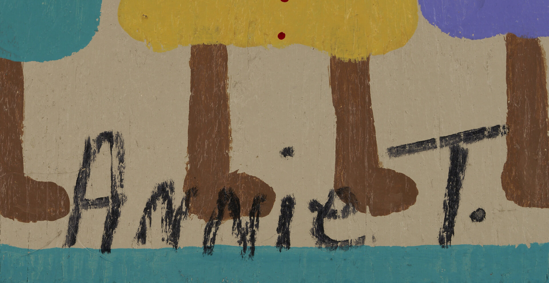 Lot 1061: Annie Tolliver Painting, 4 Girls Going Shopping