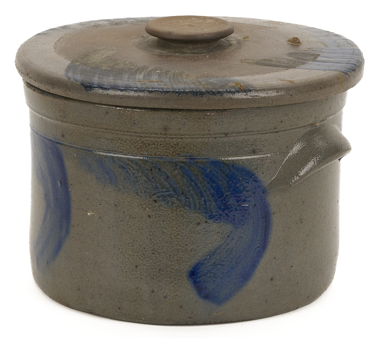 Lot 1063: PA 1 Gallon Stoneware Cake Crock