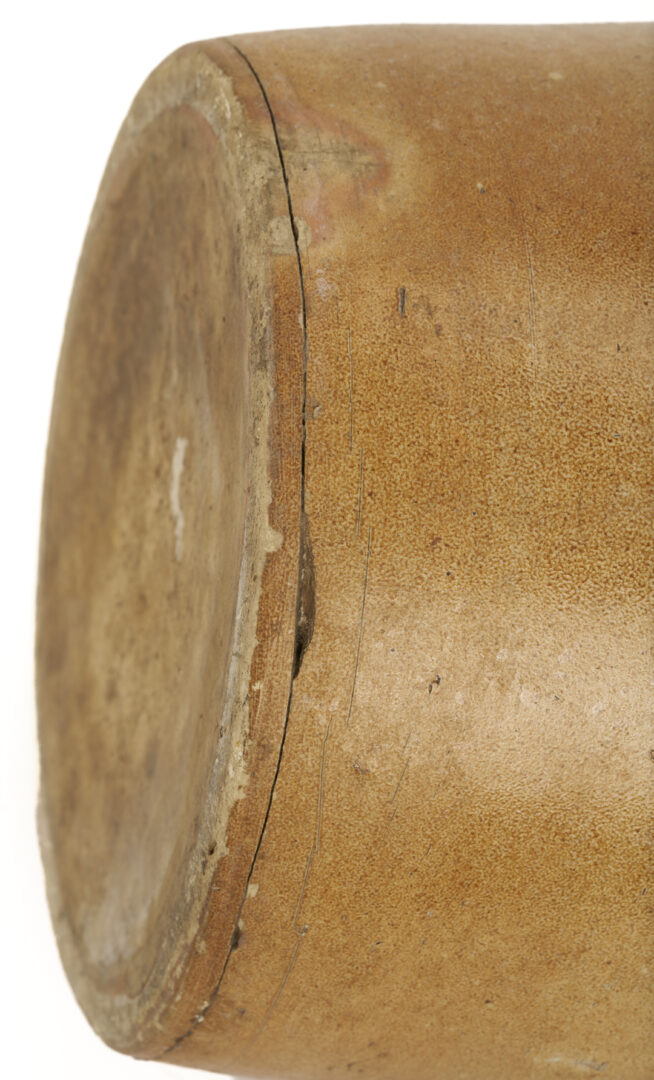 Lot 1064: 2 New York Stoneware Pottery Items: M. Woodruff Cortland & White’s Utica