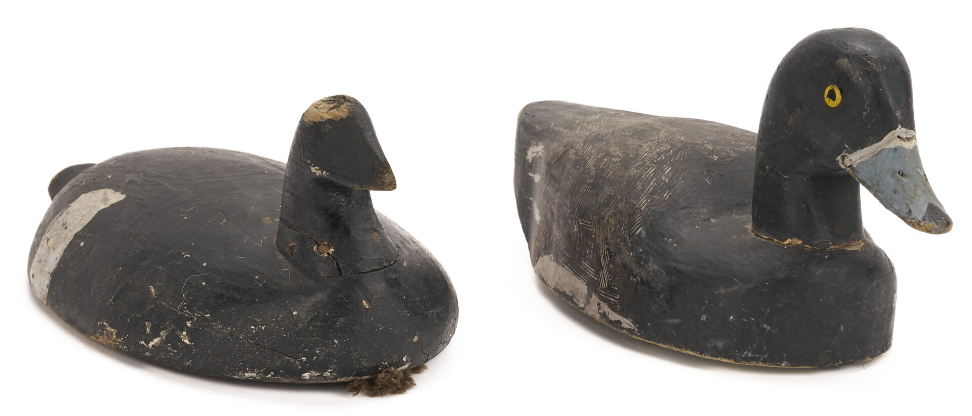Lot 1070: 3 Assorted Decoys: 1 LA Mallard plus 2 Illinois River