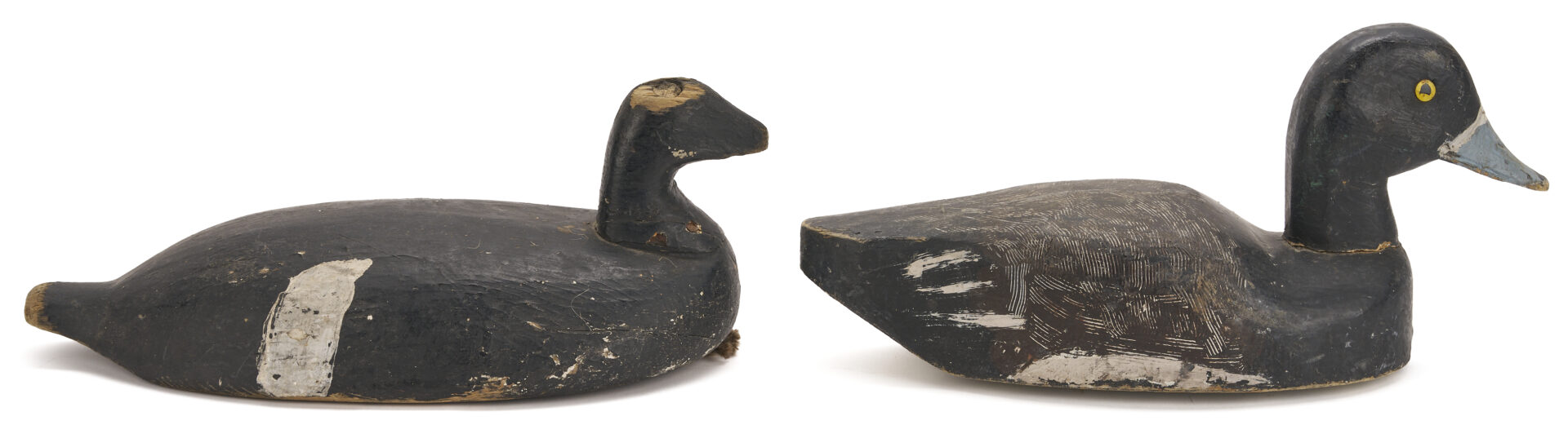 Lot 1070: 3 Assorted Decoys: 1 LA Mallard plus 2 Illinois River
