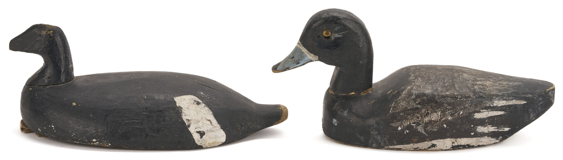 Lot 1070: 3 Assorted Decoys: 1 LA Mallard plus 2 Illinois River