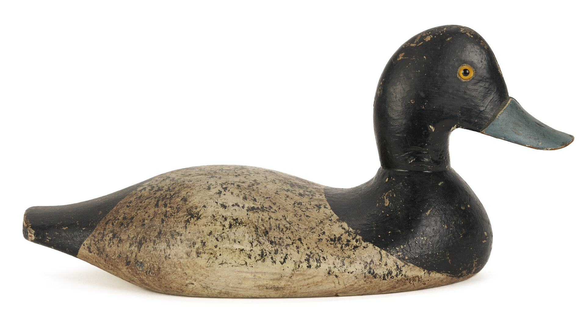 Lot 1072: 2 Carved & Painted Duck Decoys,  Borenz & Ward