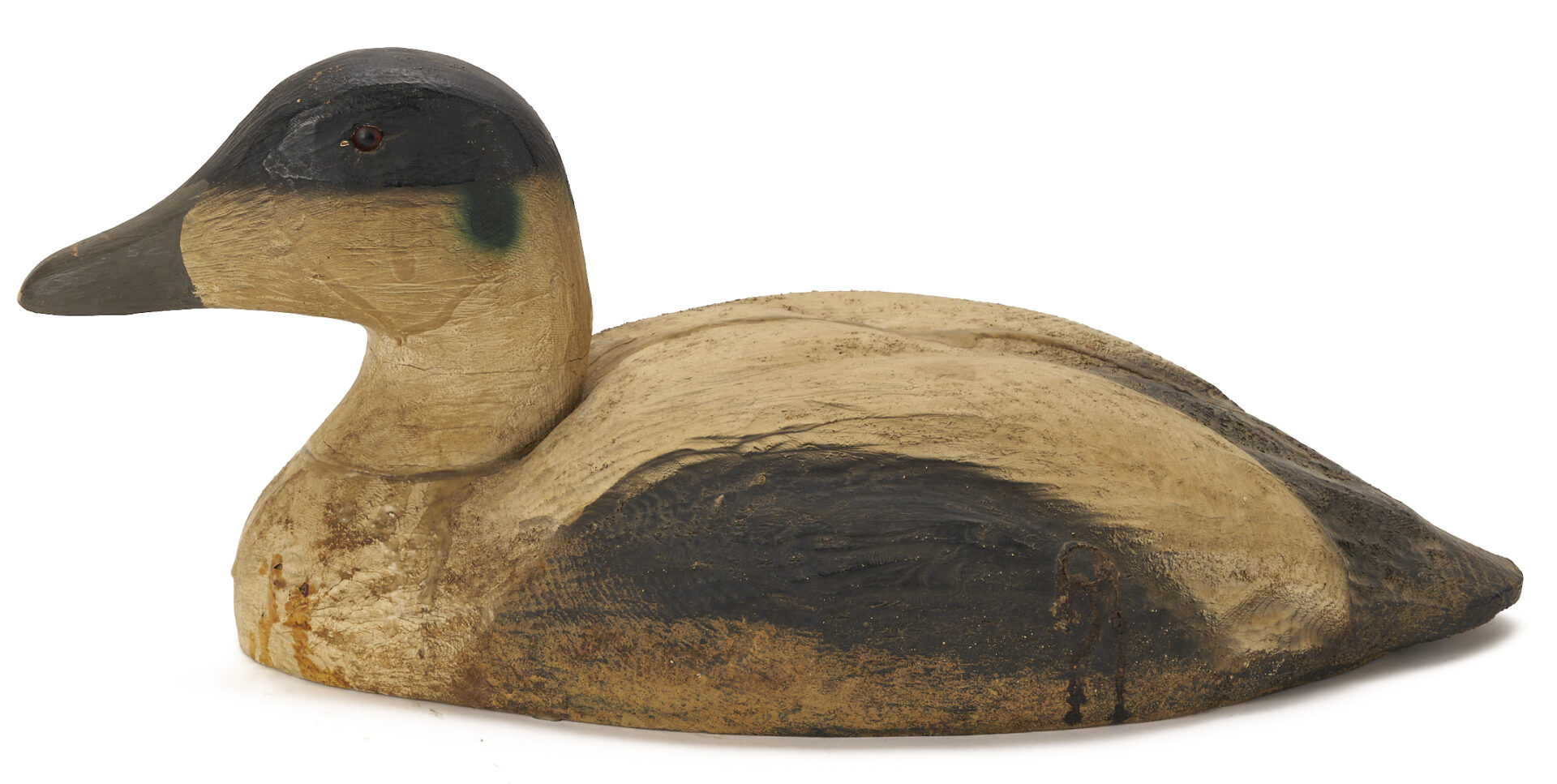 Lot 1073: 2 Herters Duck Decoys, 1893 Series – Merganser and Eider