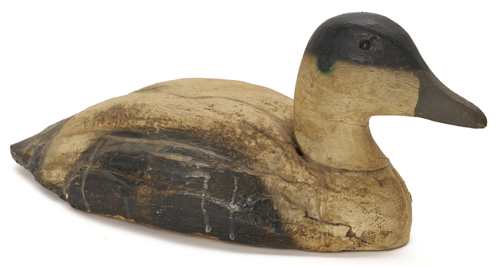 Lot 1073: 2 Herters Duck Decoys, 1893 Series – Merganser and Eider