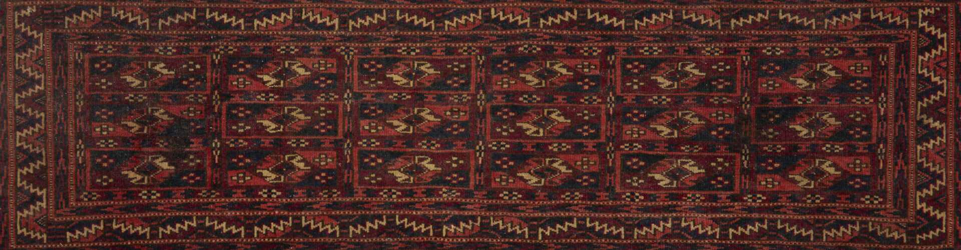 Lot 1080: 3 Antique Turman Tekke Tribal Rugs, Incl. Tekke Torbas & Chuval