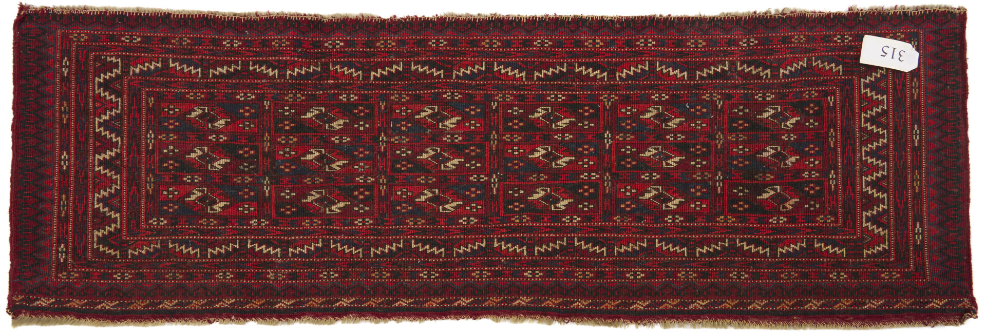 Lot 1080: 3 Antique Turman Tekke Tribal Rugs, Incl. Tekke Torbas & Chuval