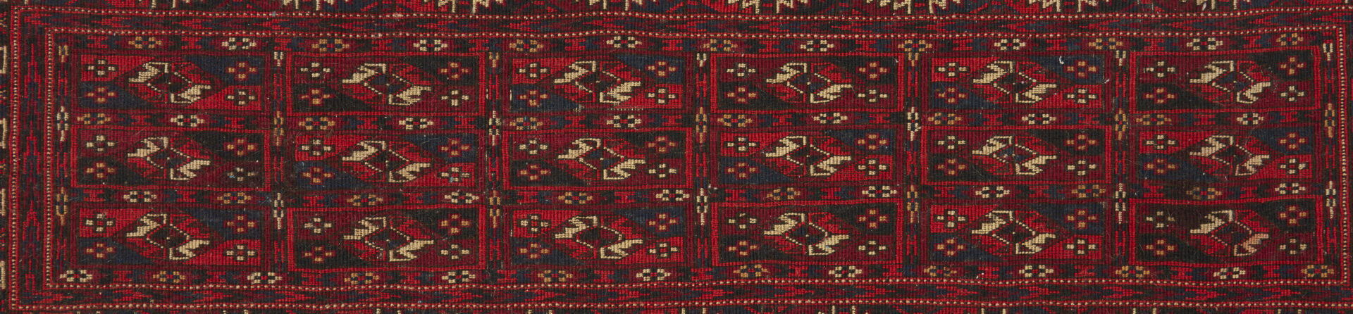 Lot 1080: 3 Antique Turman Tekke Tribal Rugs, Incl. Tekke Torbas & Chuval