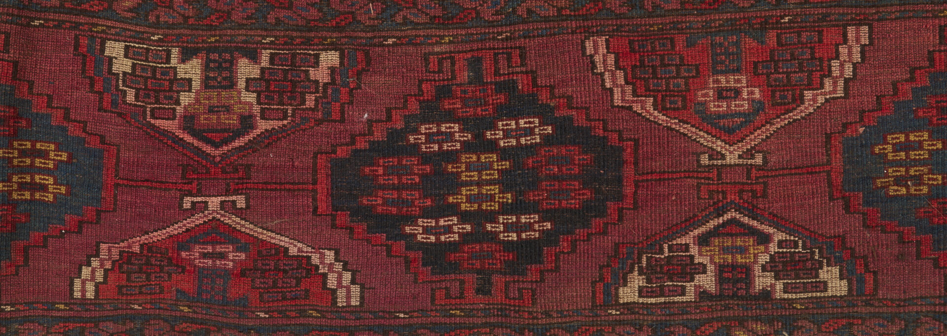 Lot 1081: 4 Antique Torba Weavings, Incl. Northwest Persia, Ersari, & Yomud