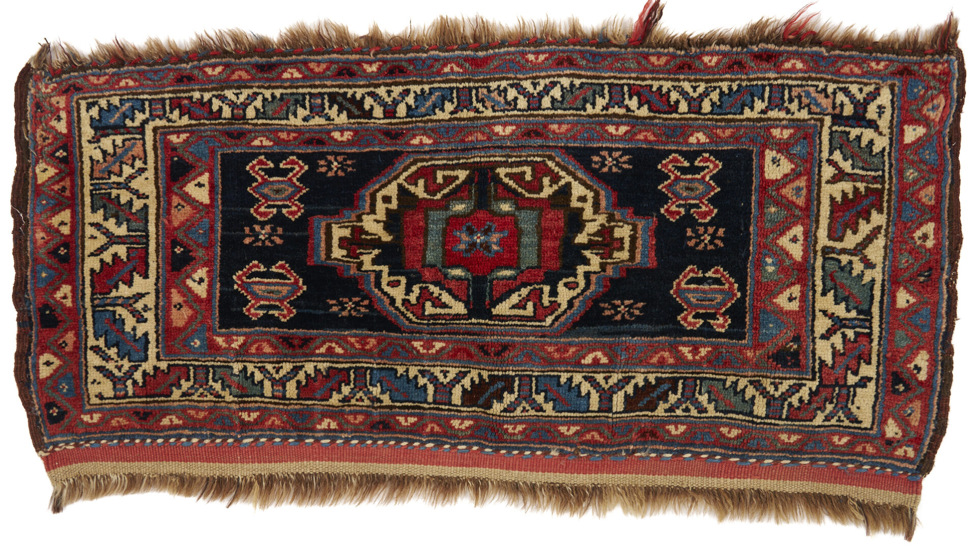 Lot 1081: 4 Antique Torba Weavings, Incl. Northwest Persia, Ersari, & Yomud