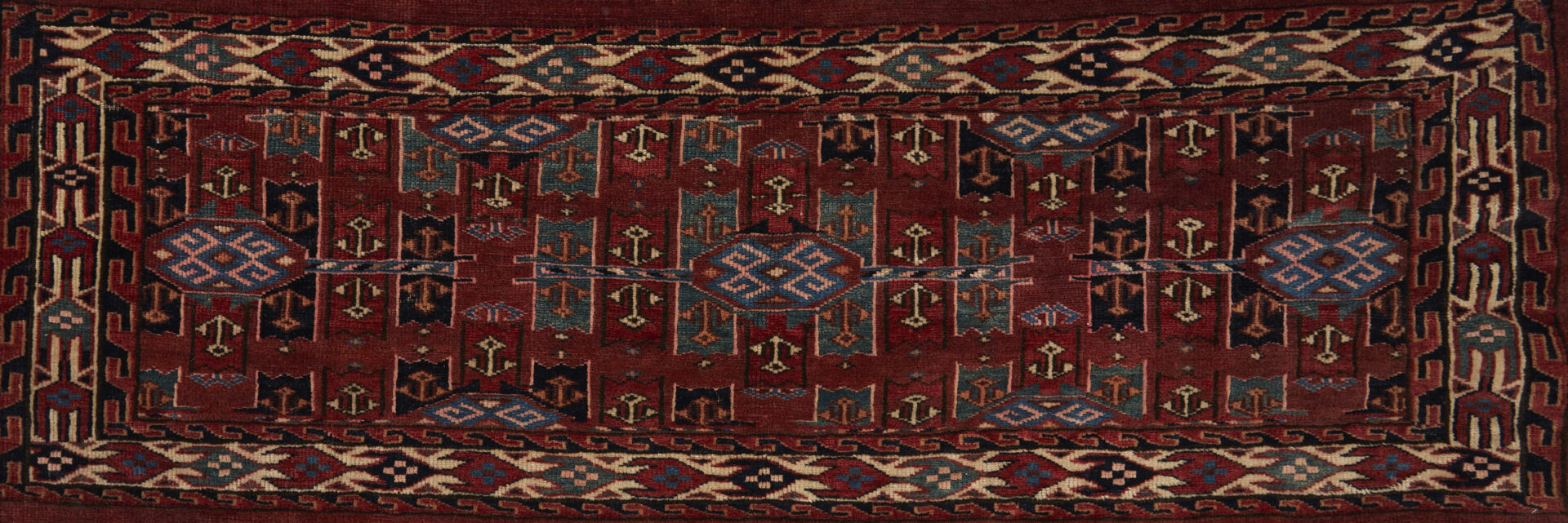 Lot 1081: 4 Antique Torba Weavings, Incl. Northwest Persia, Ersari, & Yomud
