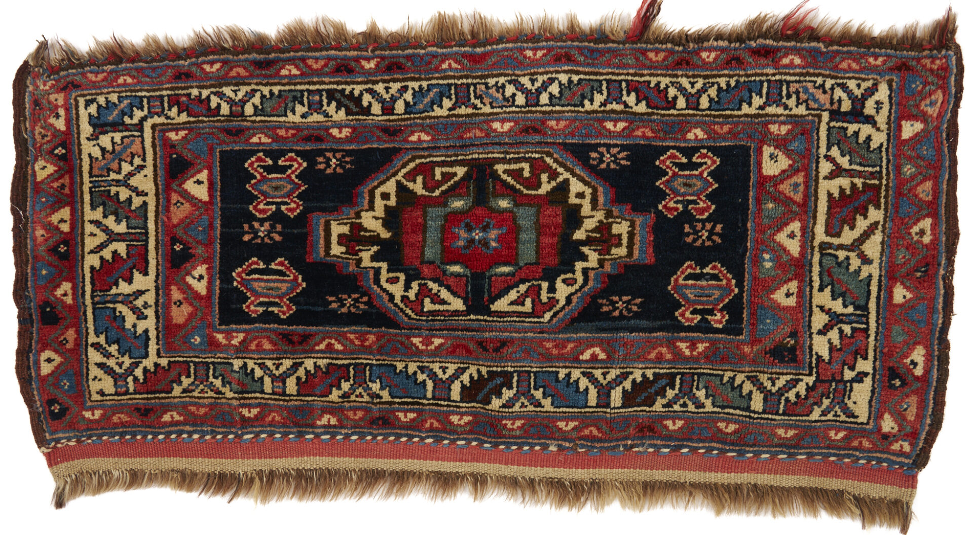 Lot 1081: 4 Antique Torba Weavings, Incl. Northwest Persia, Ersari, & Yomud