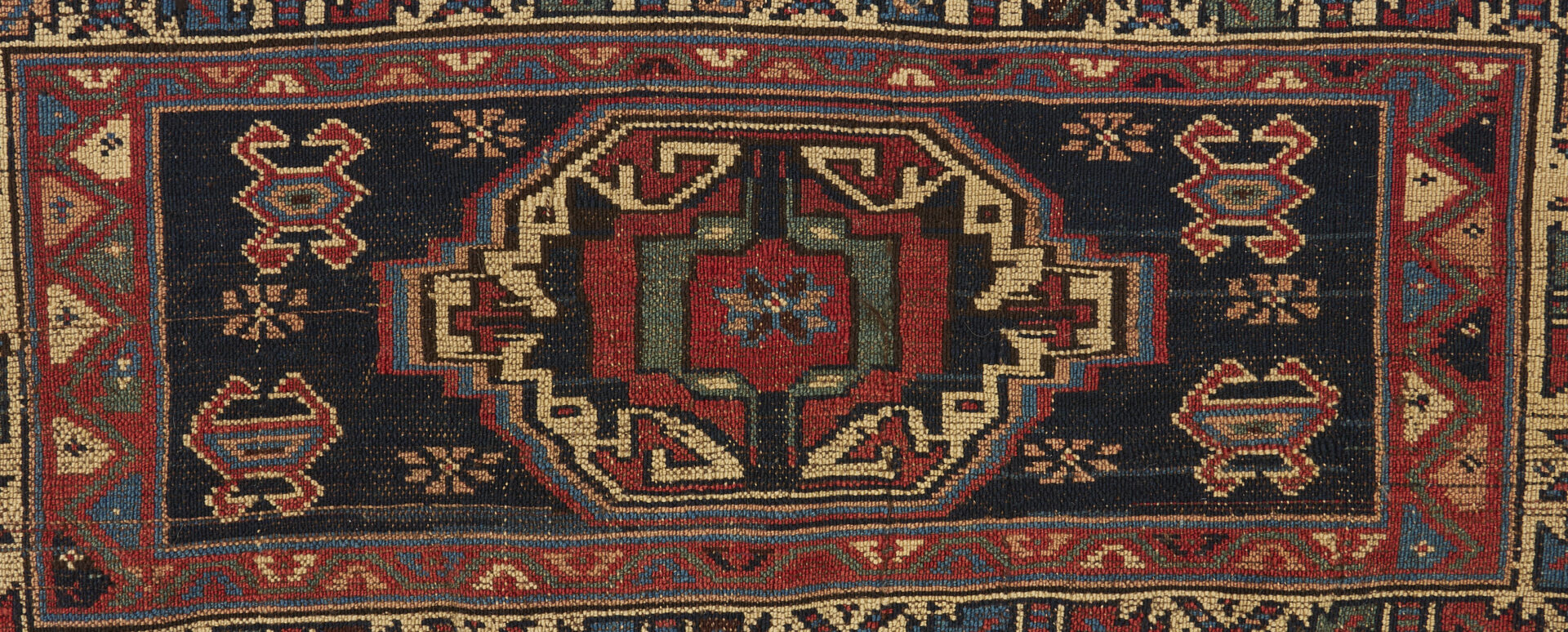Lot 1081: 4 Antique Torba Weavings, Incl. Northwest Persia, Ersari, & Yomud