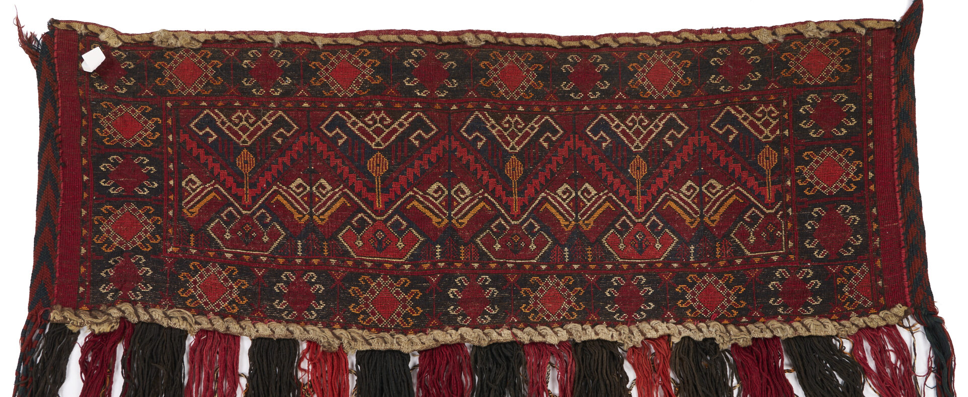 Lot 1086: Antique Ersari Turkman Trapping & Ersari Torba