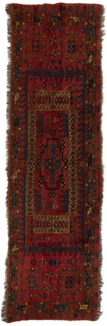 Lot 1086: Antique Ersari Turkman Trapping & Ersari Torba
