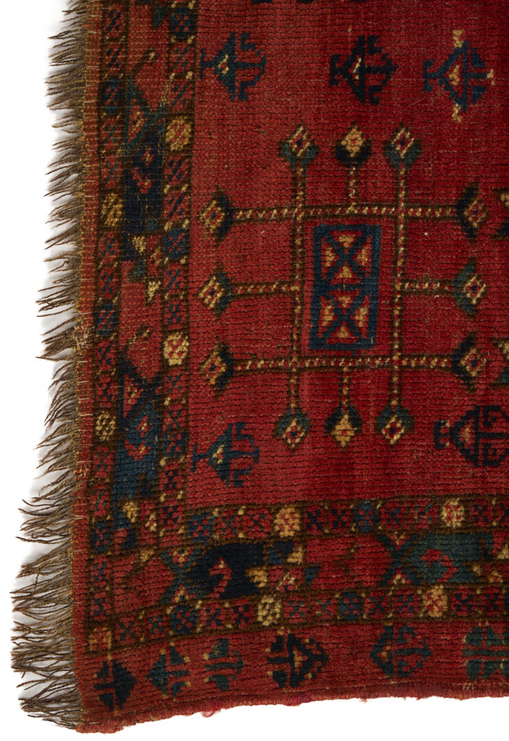 Lot 1086: Antique Ersari Turkman Trapping & Ersari Torba