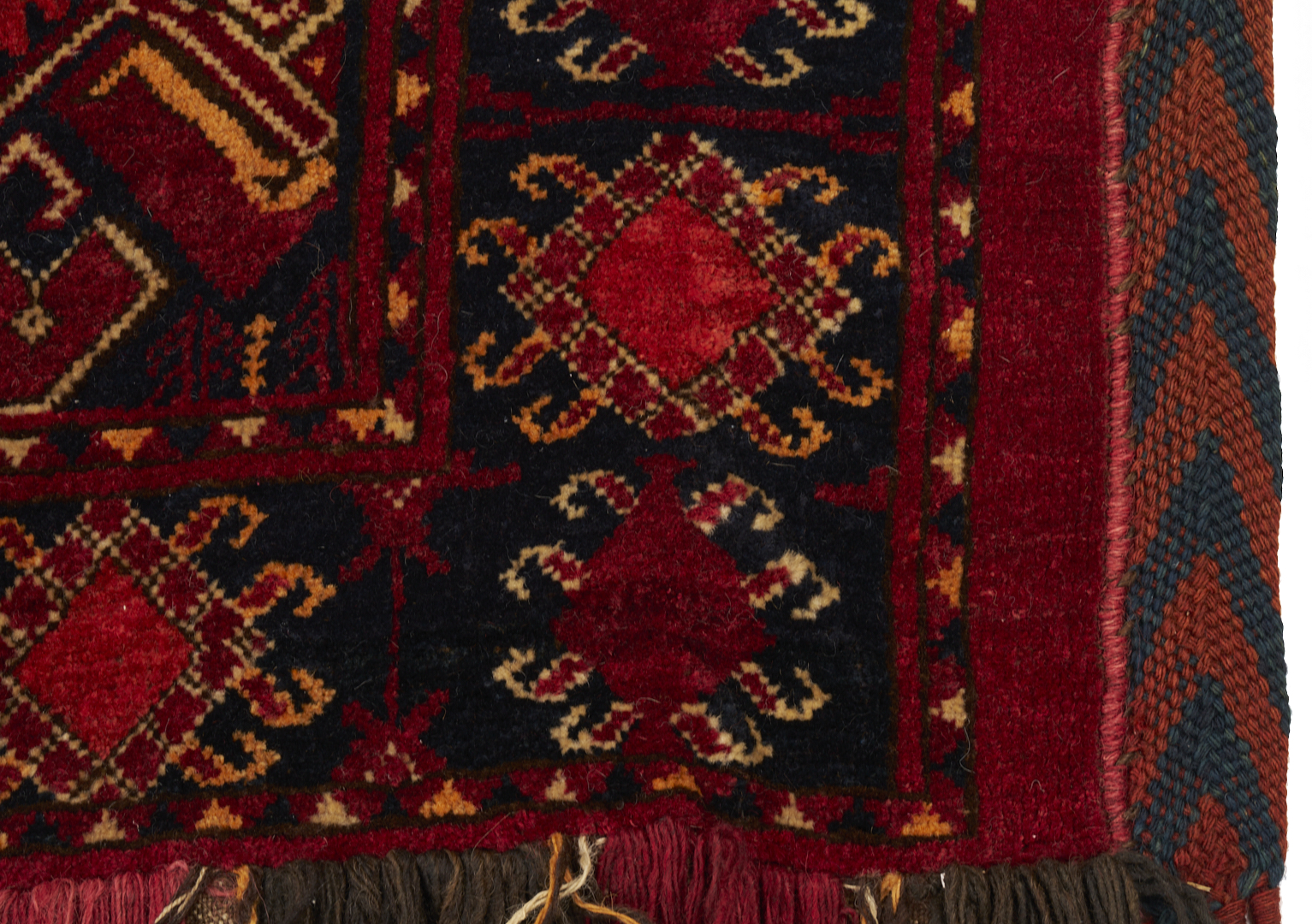 Lot 1086: Antique Ersari Turkman Trapping & Ersari Torba