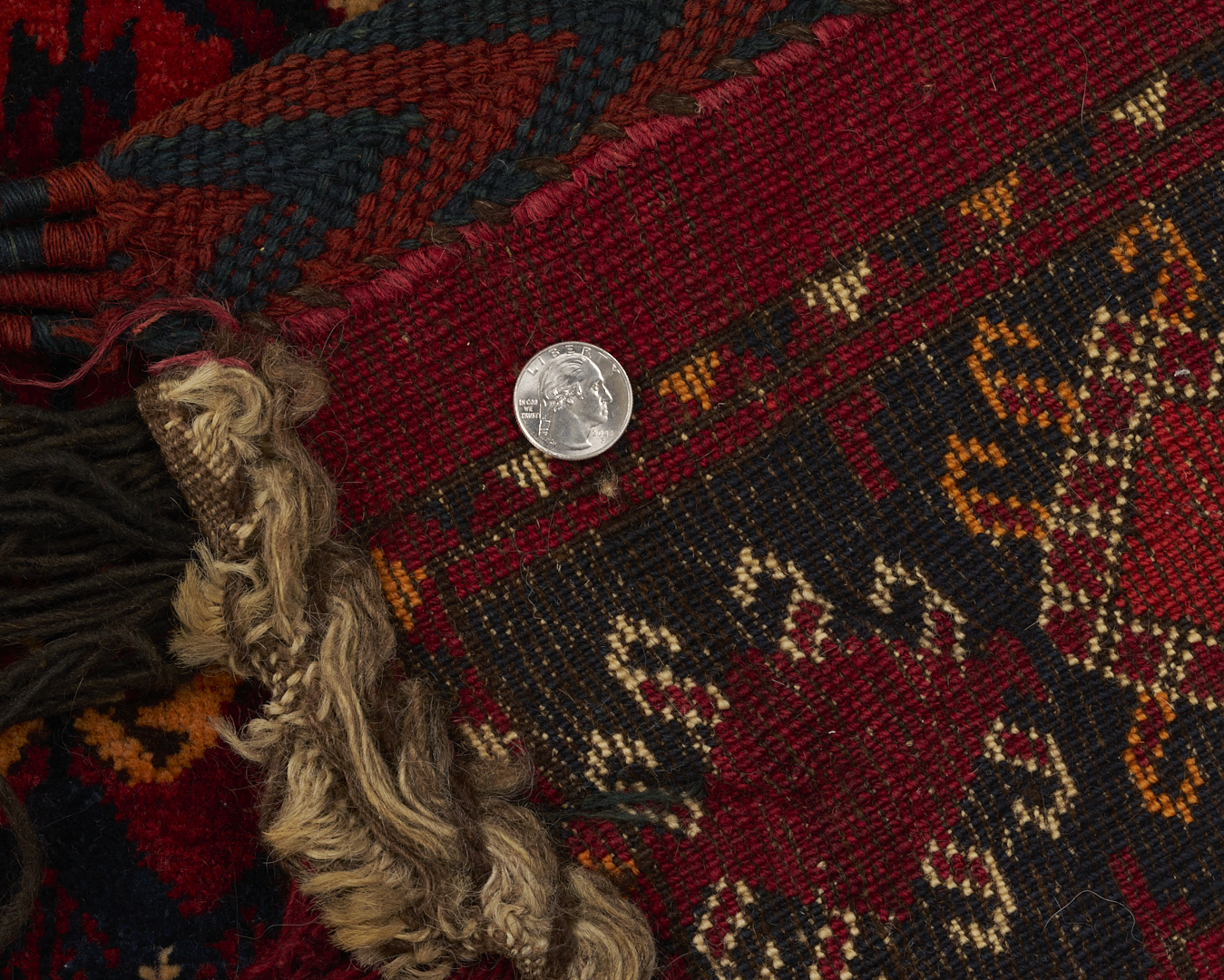 Lot 1086: Antique Ersari Turkman Trapping & Ersari Torba