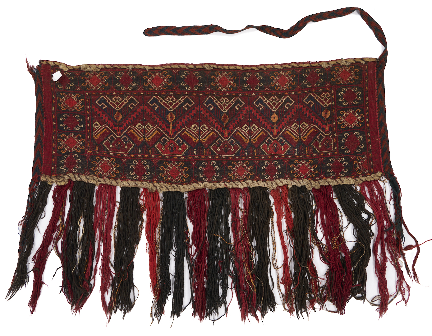 Lot 1086: Antique Ersari Turkman Trapping & Ersari Torba