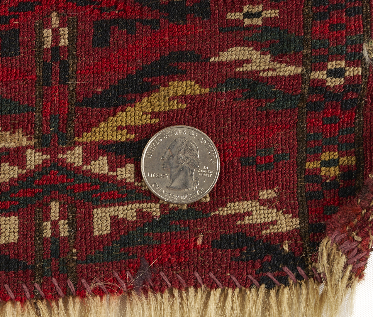 Lot 1087: 2 Antique Turkmen Tribal Chuval Weavings, Yomud & Tekke