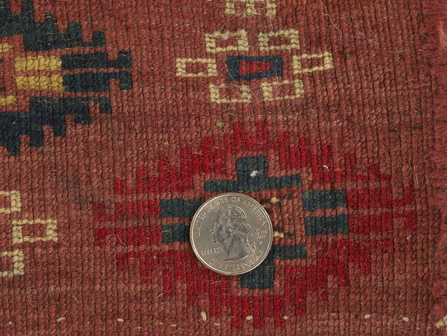 Lot 1087: 2 Antique Turkmen Tribal Chuval Weavings, Yomud & Tekke