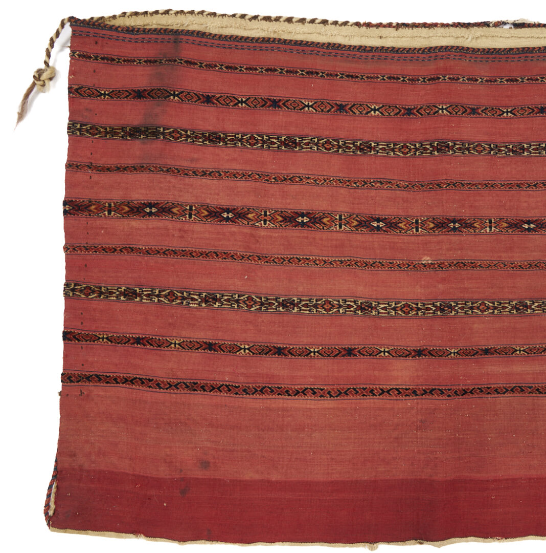 Lot 1088: 4 Turkman Tribal Bag Weavings