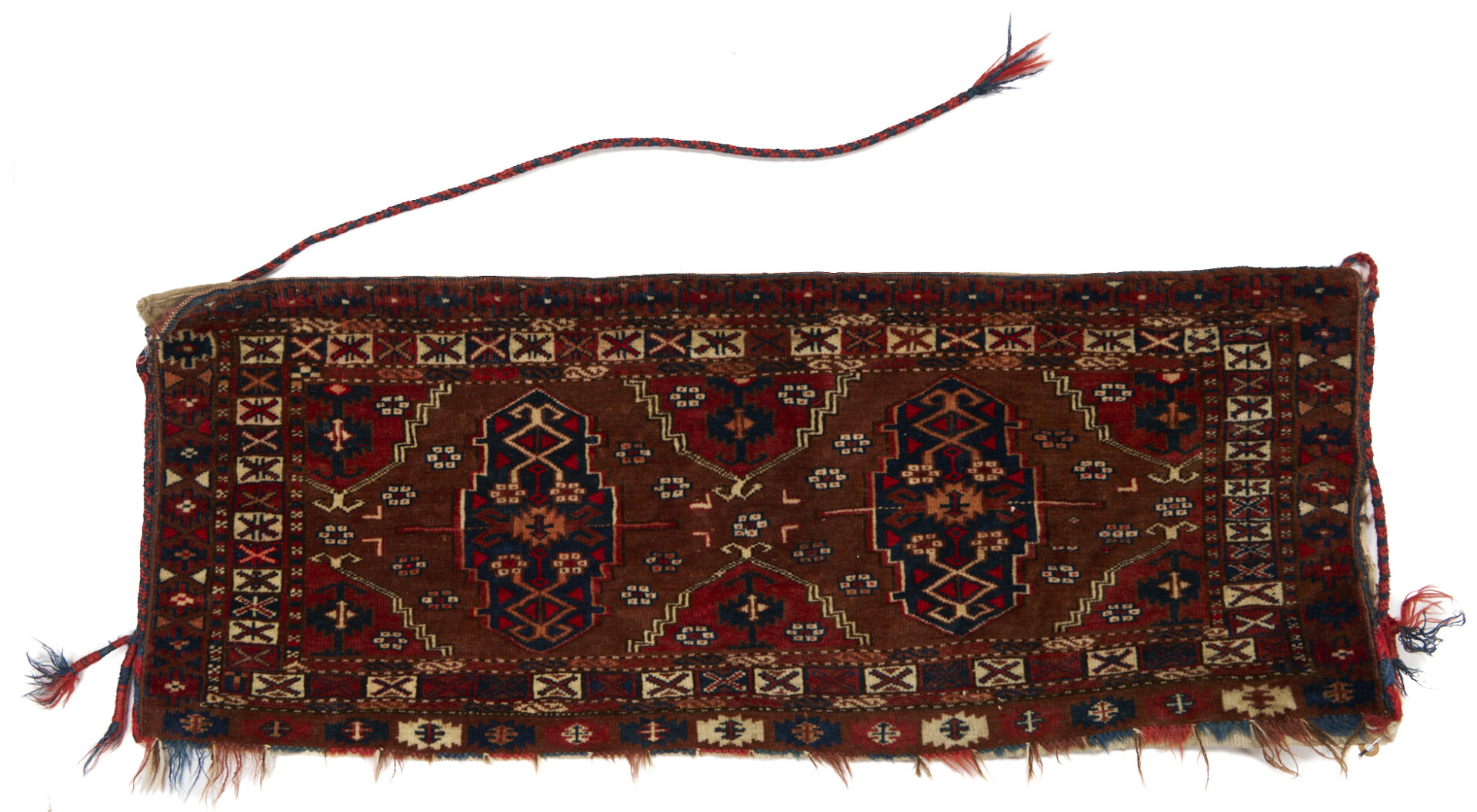 Lot 1088: 4 Turkman Tribal Bag Weavings