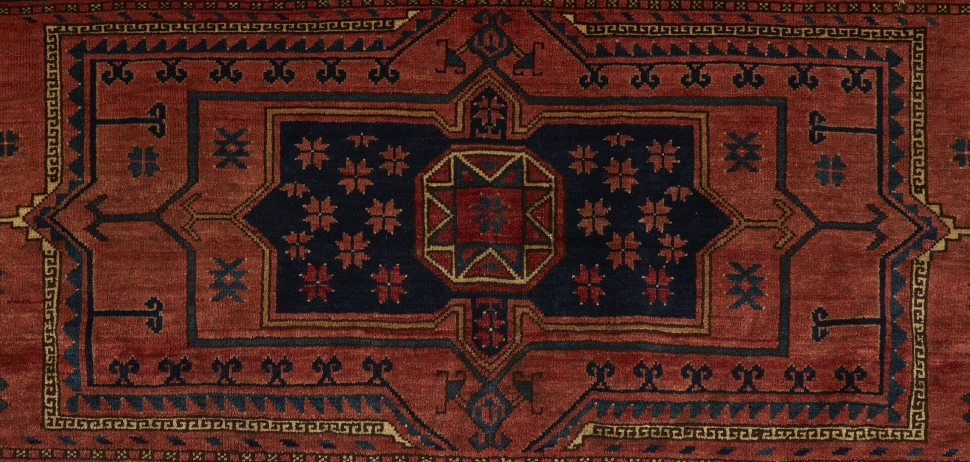 Lot 1089: 3 Antique Turkmen Weavings, Yomud Torba, Arabatchi Chuval & Ersari Torba