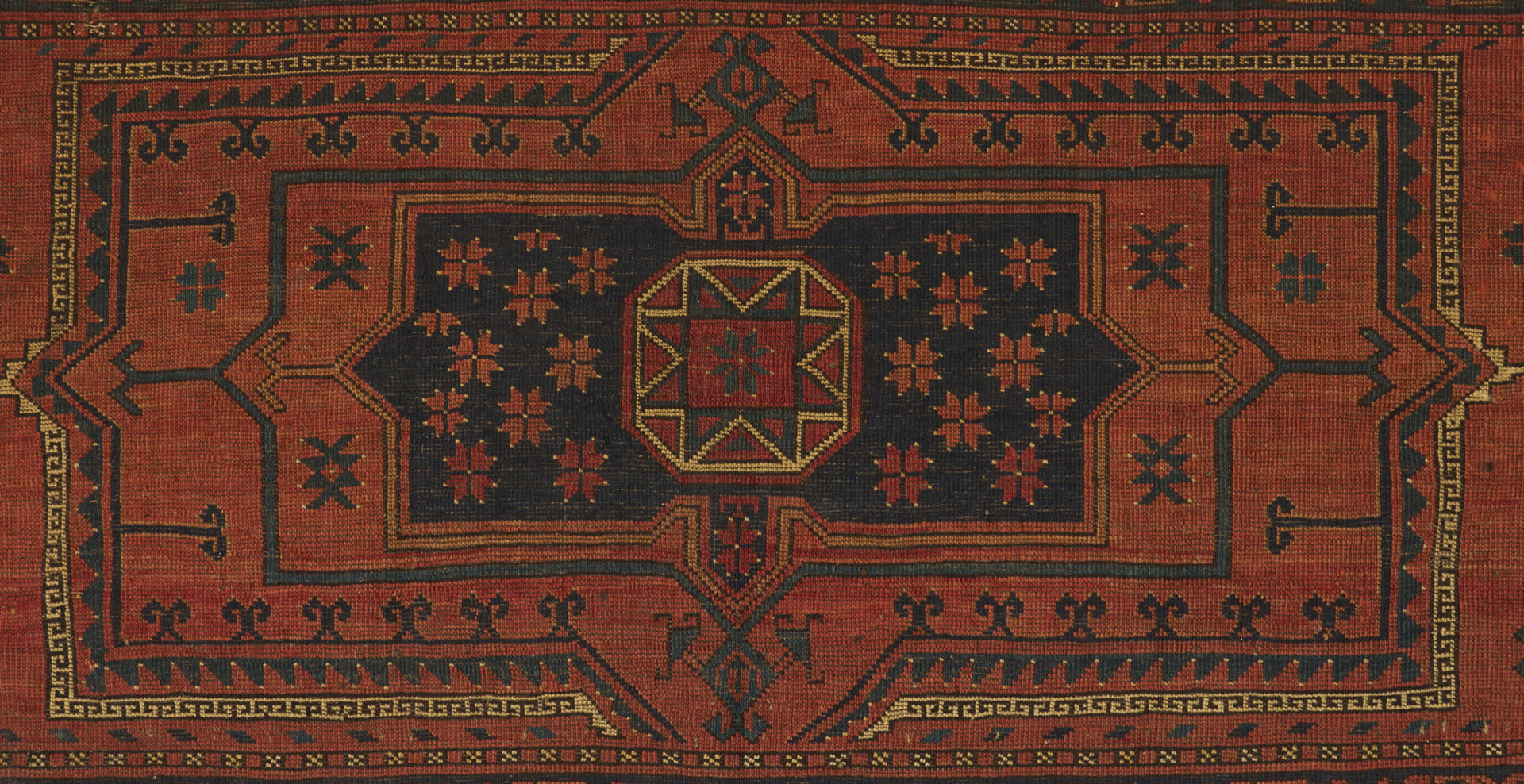 Lot 1089: 3 Antique Turkmen Weavings, Yomud Torba, Arabatchi Chuval & Ersari Torba