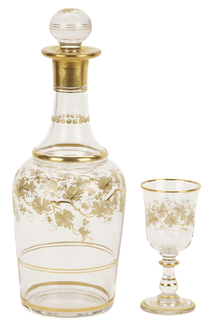 Lot 108: Napoleon III  Tantalus Set or Cave a Liqueur