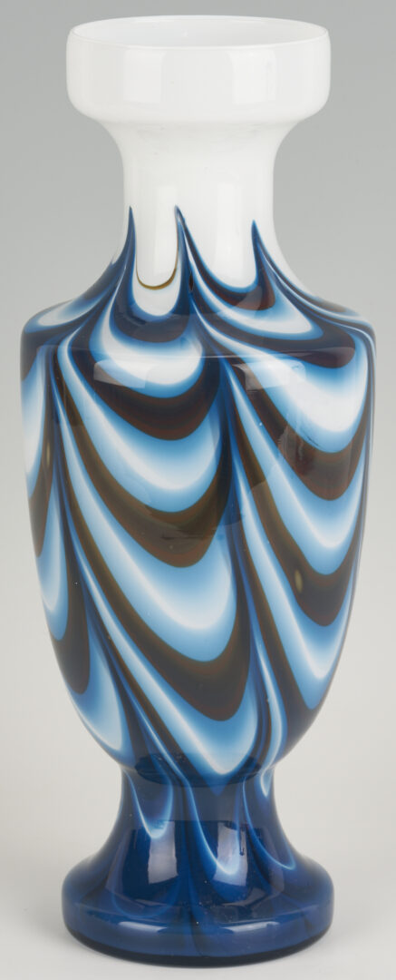 Lot 1108: Murano Art Glass Apothecary Jar and Vase