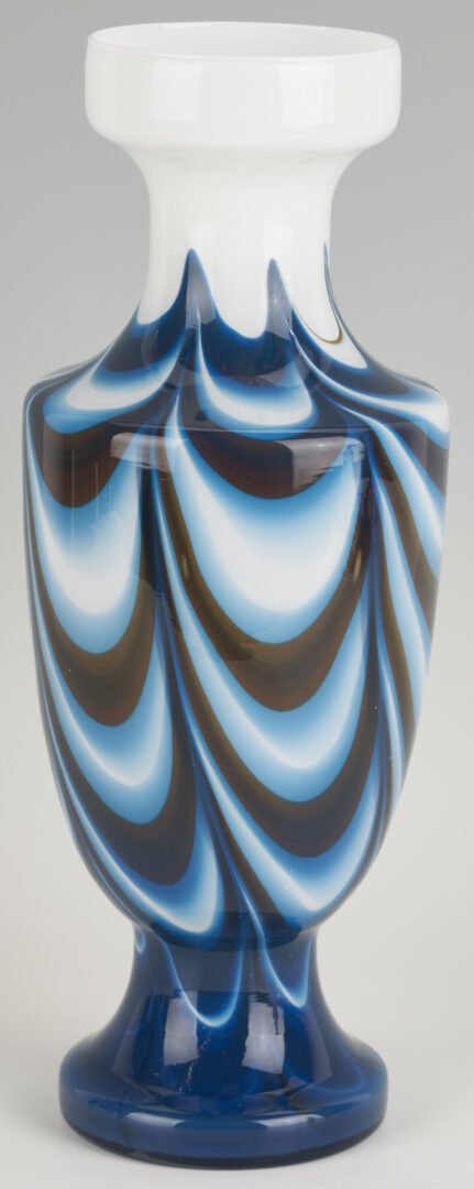 Lot 1108: Murano Art Glass Apothecary Jar and Vase