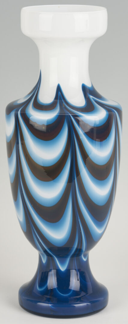 Lot 1108: Murano Art Glass Apothecary Jar and Vase