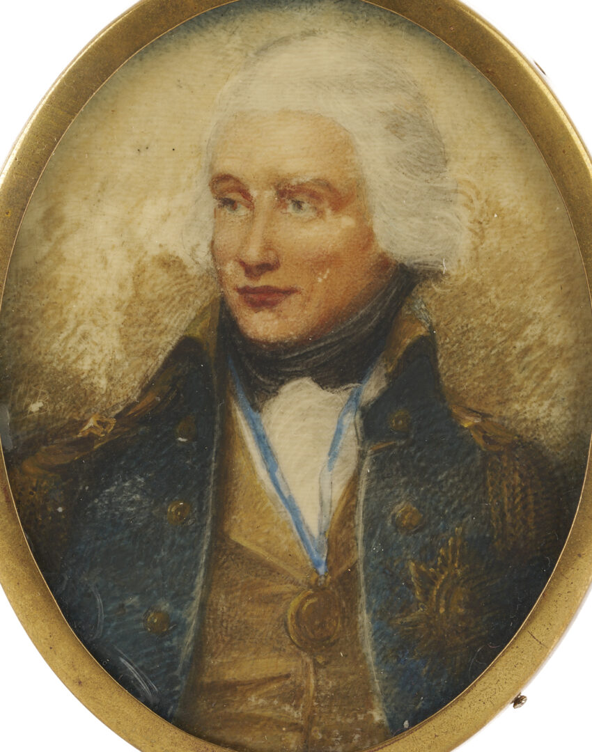 Lot 1113: 8 Miniature Portraits and Portrait Boxes