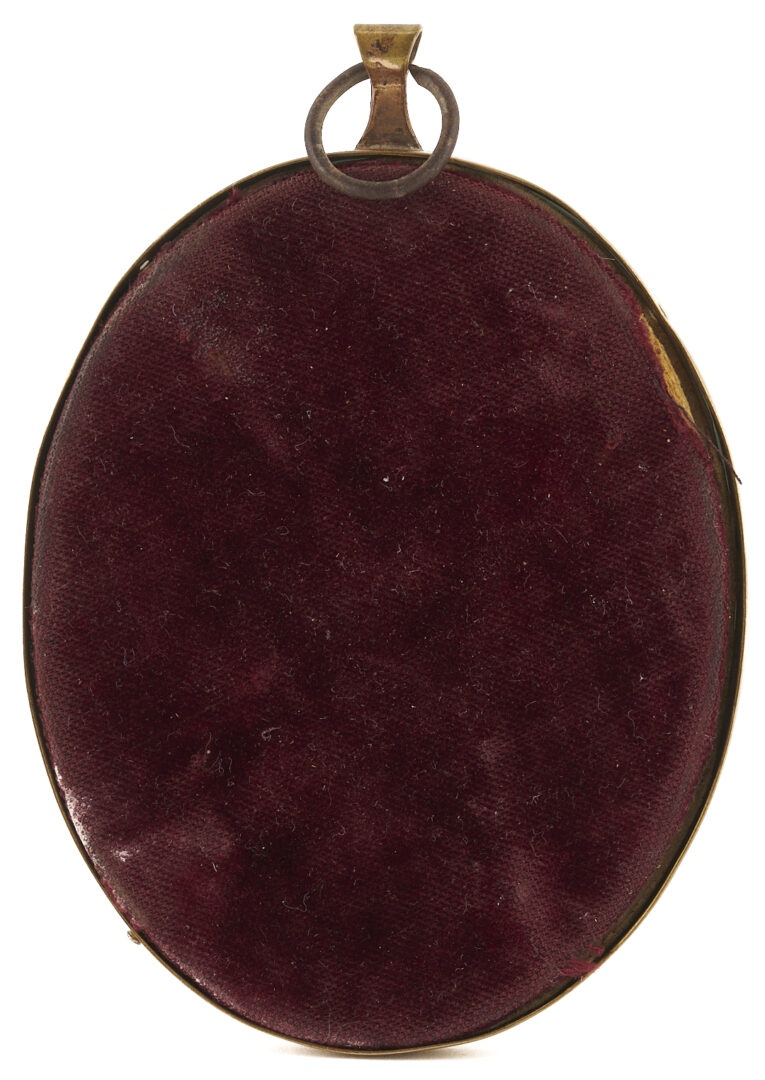 Lot 1113: 8 Miniature Portraits and Portrait Boxes