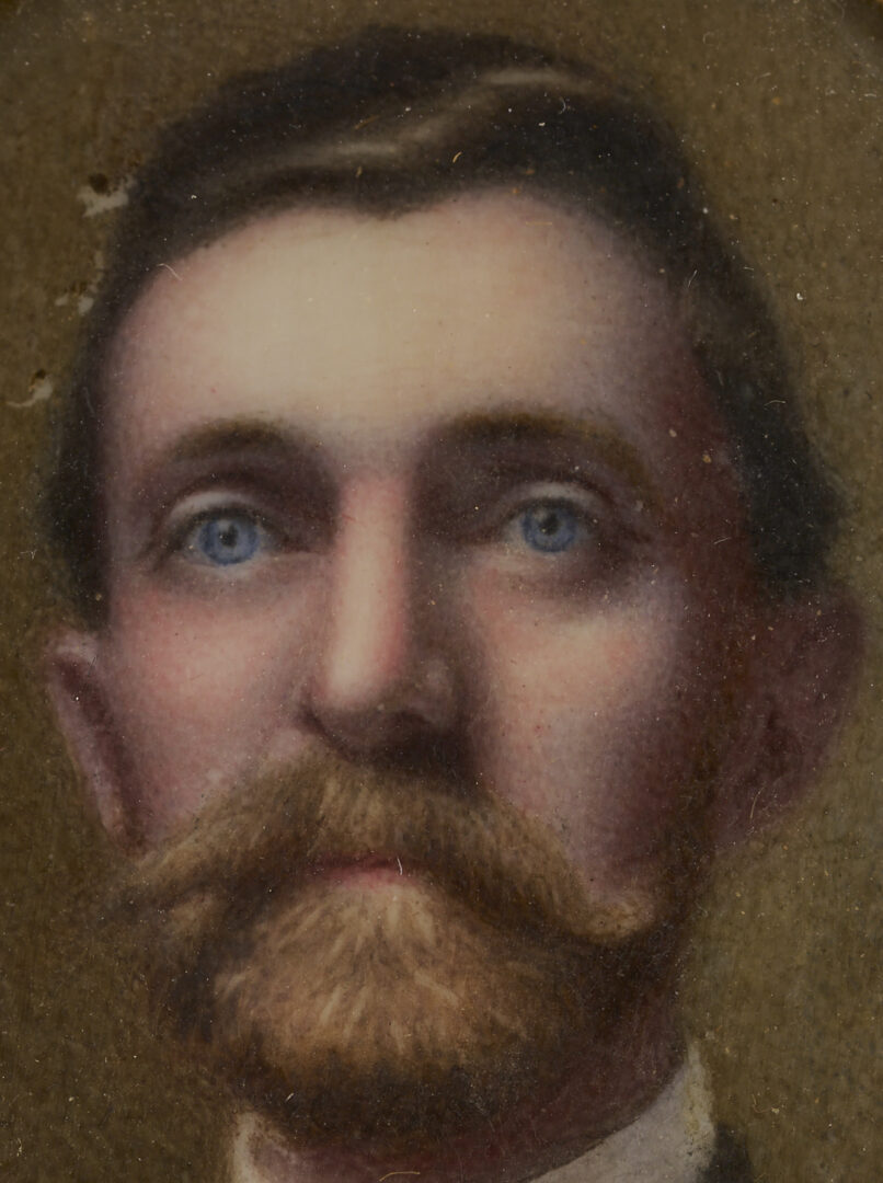 Lot 1115: Miniature Portrait of Huntsville Judge Tancred Betts, 1919