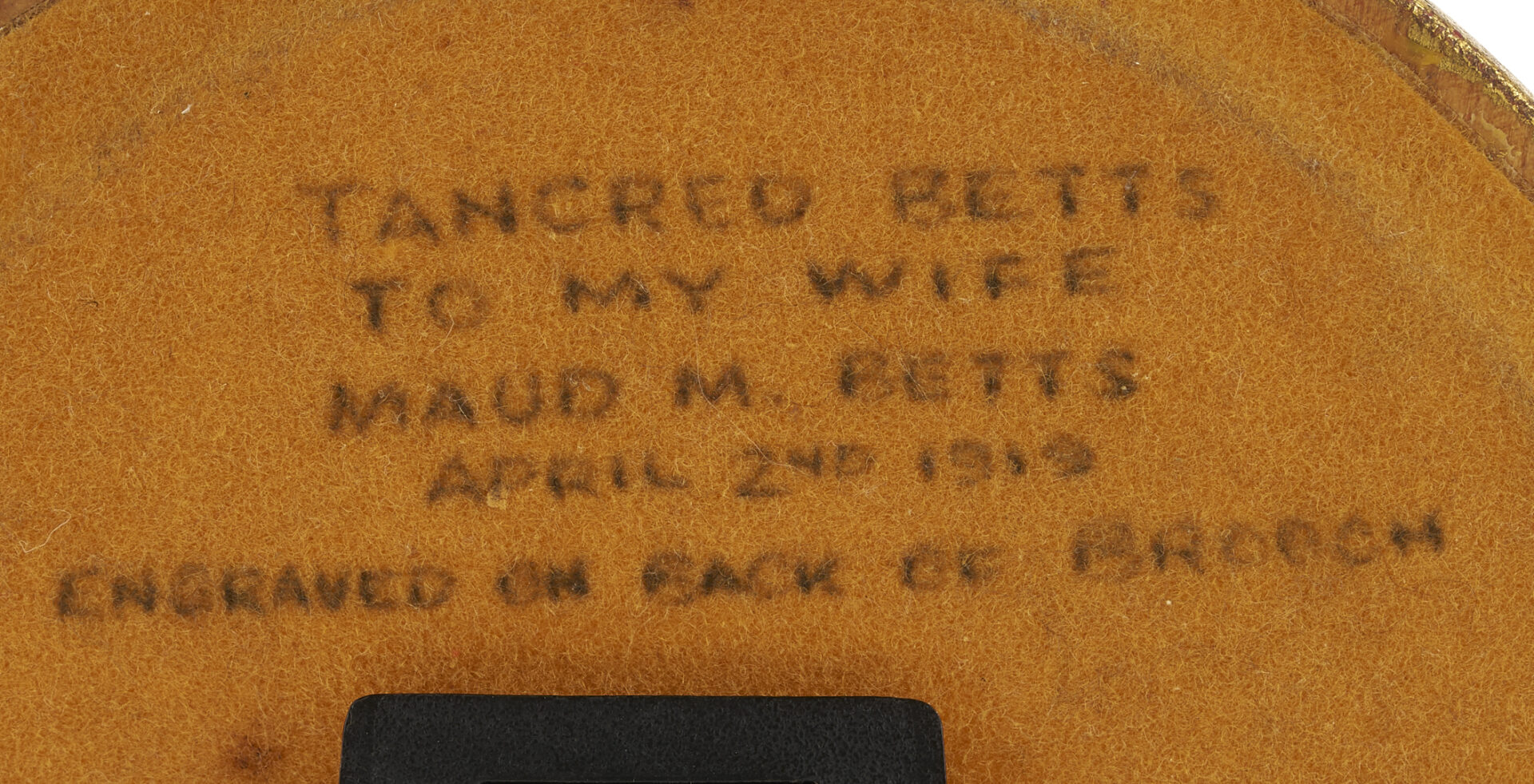 Lot 1115: Miniature Portrait of Huntsville Judge Tancred Betts, 1919