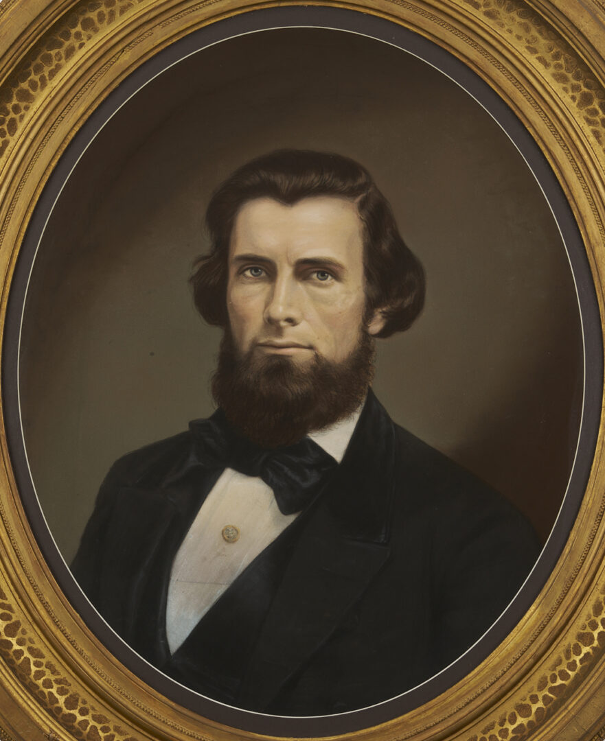 Lot 1116: 2 Georgia Pastel Portraits, Johnson Family