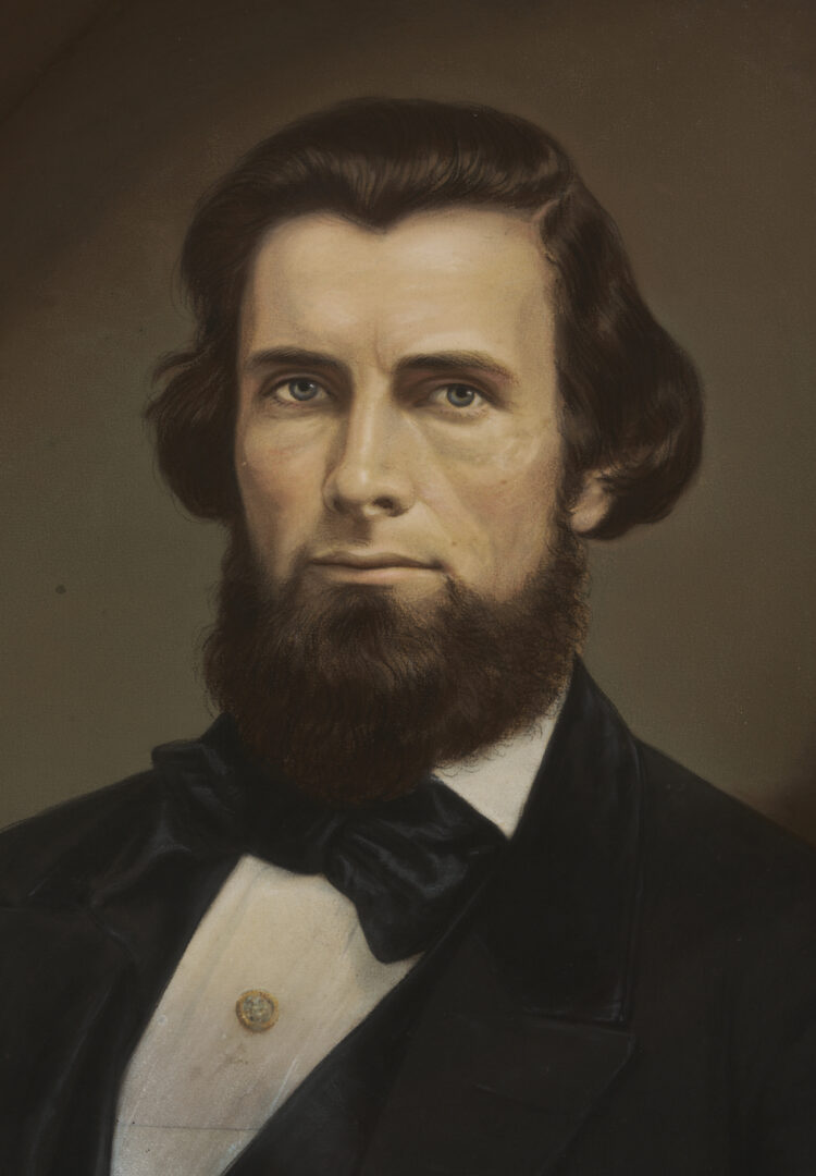 Lot 1116: 2 Georgia Pastel Portraits, Johnson Family