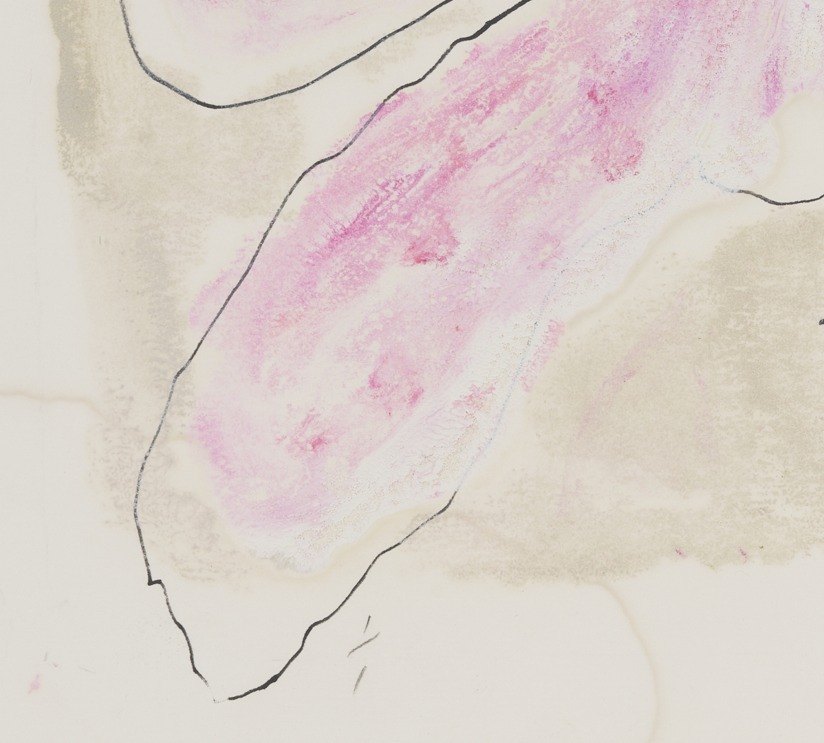 Lot 1120: Three Harold Kraus Floral Monotypes