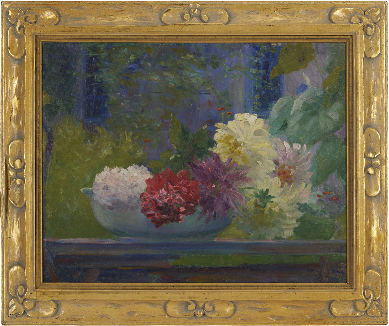 Lot 1137: Richard Busebaum Floral Still Life O/C