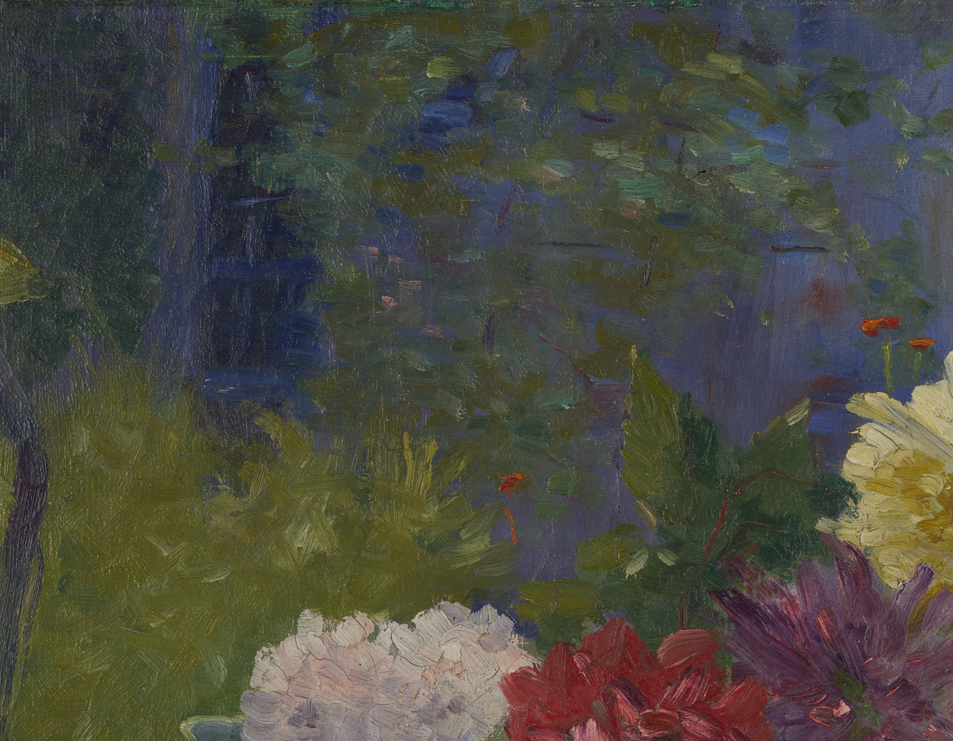 Lot 1137: Richard Busebaum Floral Still Life O/C