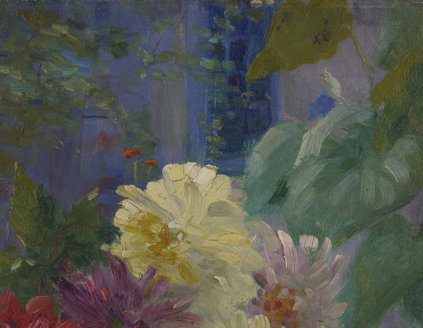 Lot 1137: Richard Busebaum Floral Still Life O/C