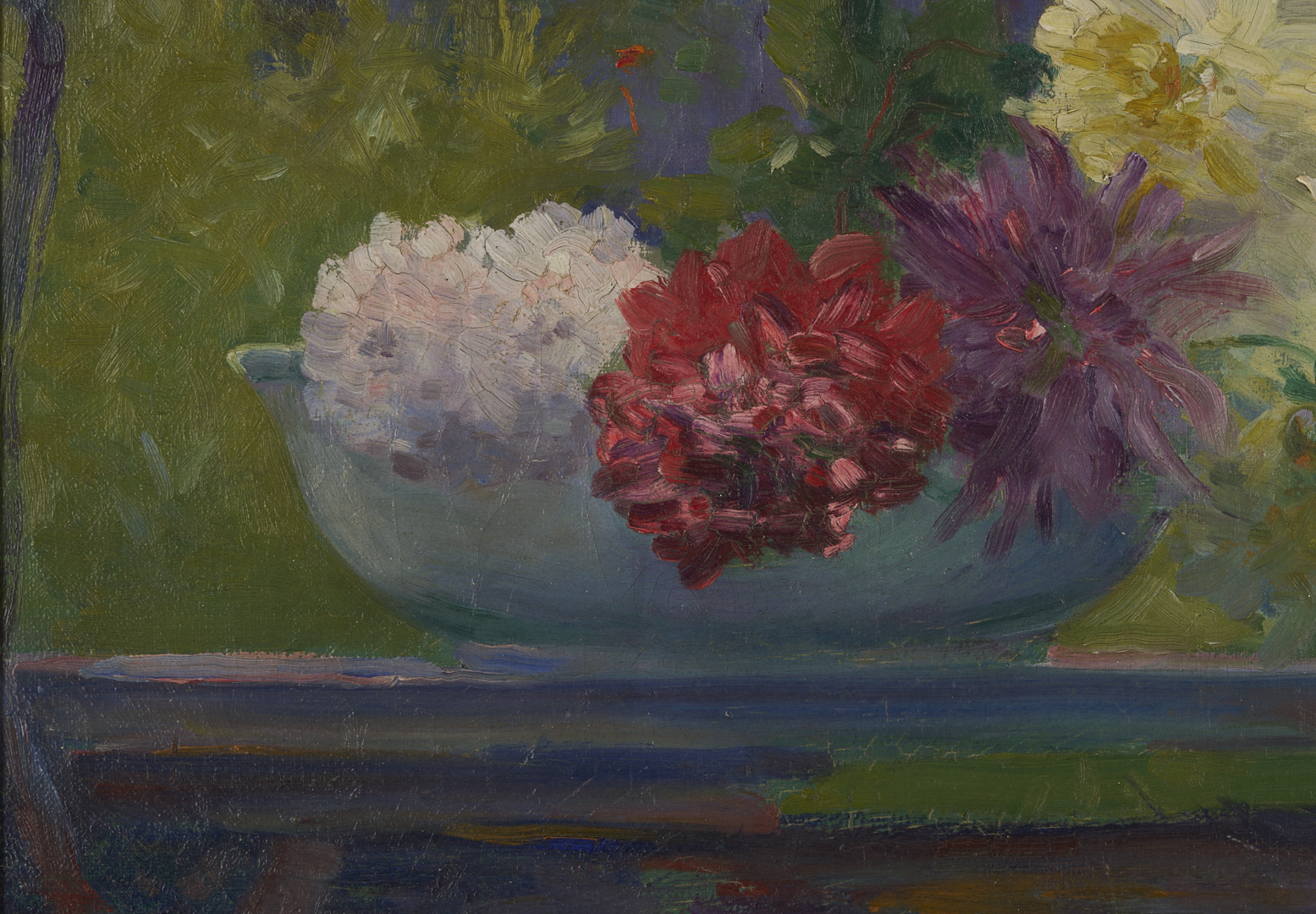 Lot 1137: Richard Busebaum Floral Still Life O/C