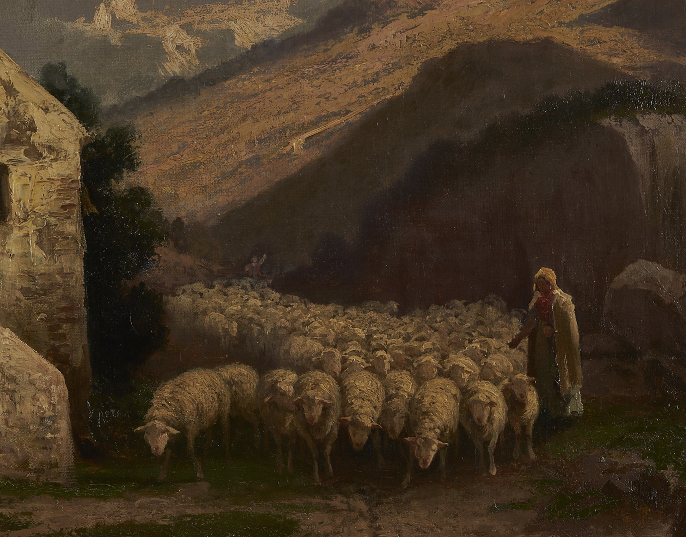 Lot 1138: J. Califano O/C Landscape Painting
