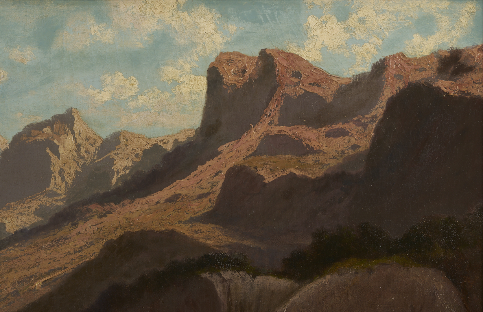 Lot 1138: J. Califano O/C Landscape Painting