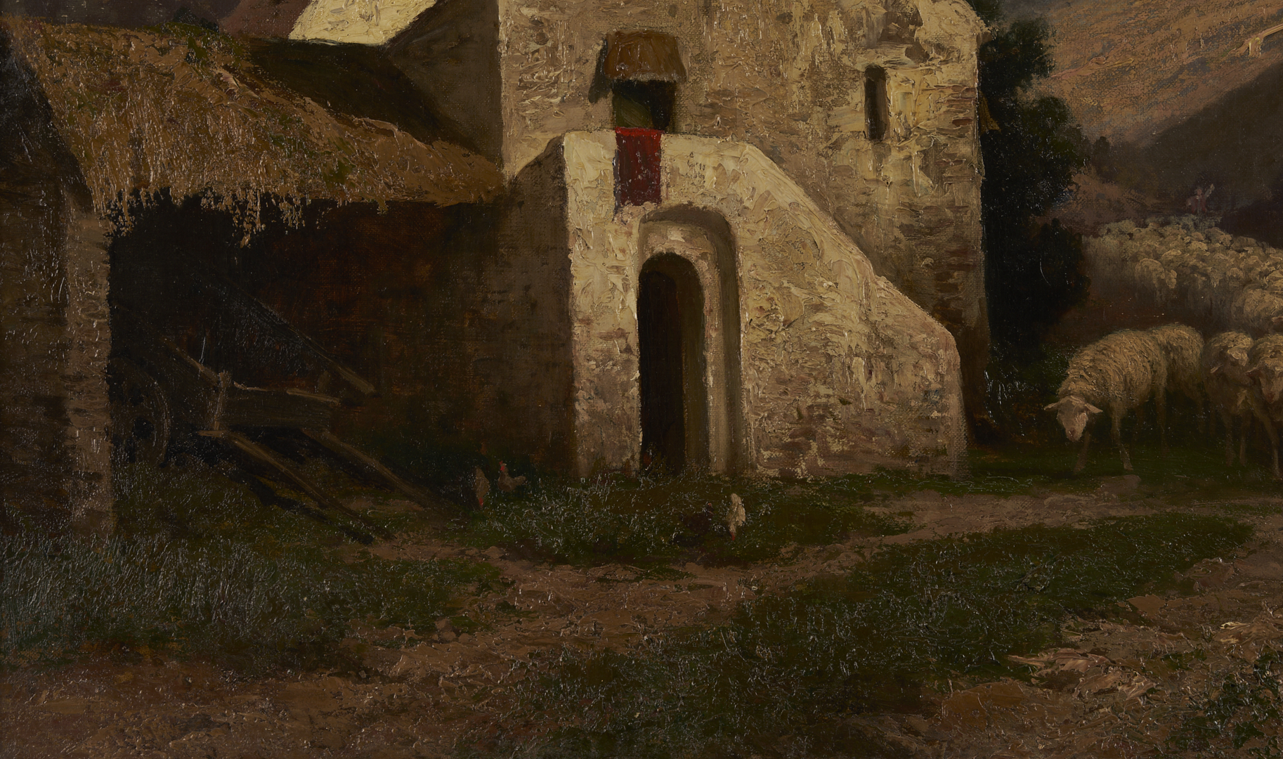 Lot 1138: J. Califano O/C Landscape Painting