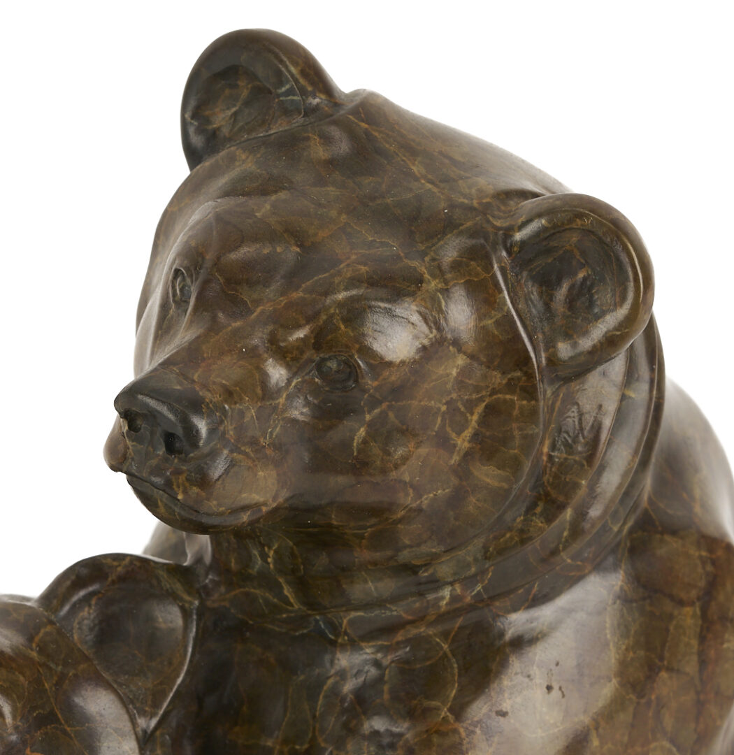 Lot 1145: Jacque and Mary Regat Bronze Bear Sculpture